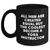 Funny Yoga Instructor Gifts for Men - 'All Men Are Created Equal But The Coolest Become A Yoga Instructor' Black Coffee Mug for Mother's Day from Family - Main