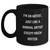 Funny Artist Gifts: 'I'm An Artist. Just Like A Normal Artist Except Much Hotter.' Cute Black Coffee Mug for Father's Day - Main