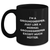 groundskeeper Humor Gifts from Men to groundskeeper Black Coffee Mug, Funny Quote 'I'm A groundskeeper. Just Like A Normal groundskeeper Except Much Hotter.' for Mother's Day Unique Gifts - Main