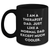 Therapist Dad Gifts, Black Coffee Mug, Funny Quote, Father's Day Unique Gifts from Men to Therapist - Main