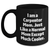 Carpenter Mom's Funny Gift for Dad, Black Coffee Mug, 'I Am A Carpenter Mom...' - Main