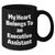 Funny Executive Assistant Gifts from Men Friends Family - Black Coffee Mug 'My Heart Belongs To An Executive Assistant' - Additional