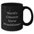 World's Greatest Nurse Practitioner Funny Gift for Mom's Day, Black Coffee Mug, Gifts from Family, Gifts for Nurse Practitioner - Unique and Inspirational - Additional