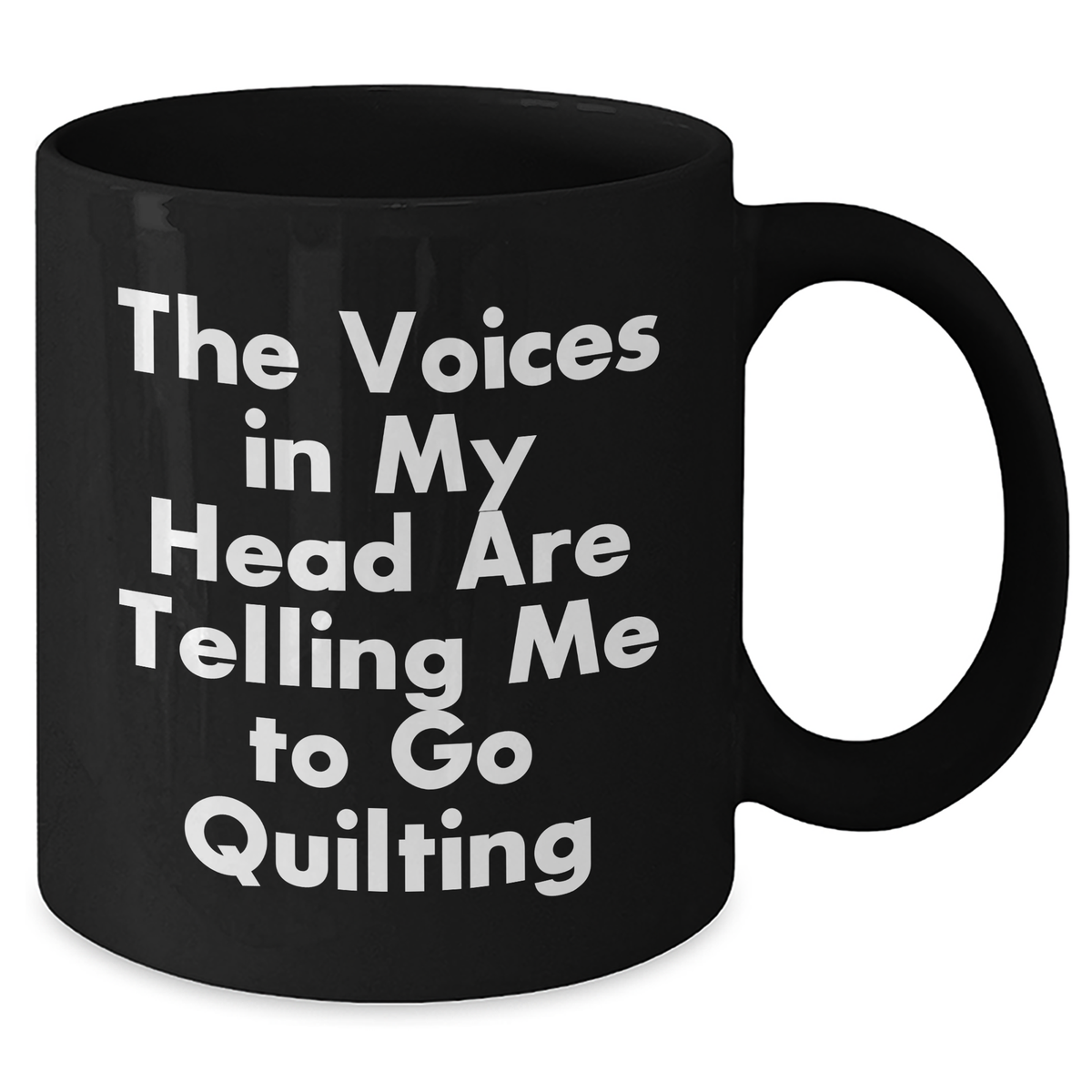 Quilting Hilarity Black Coffee Mugs, Funny Gifts from Friends to Men for Quilting Enthusiasts, Gifts for Quilting Lovers on Father's Day - Additional