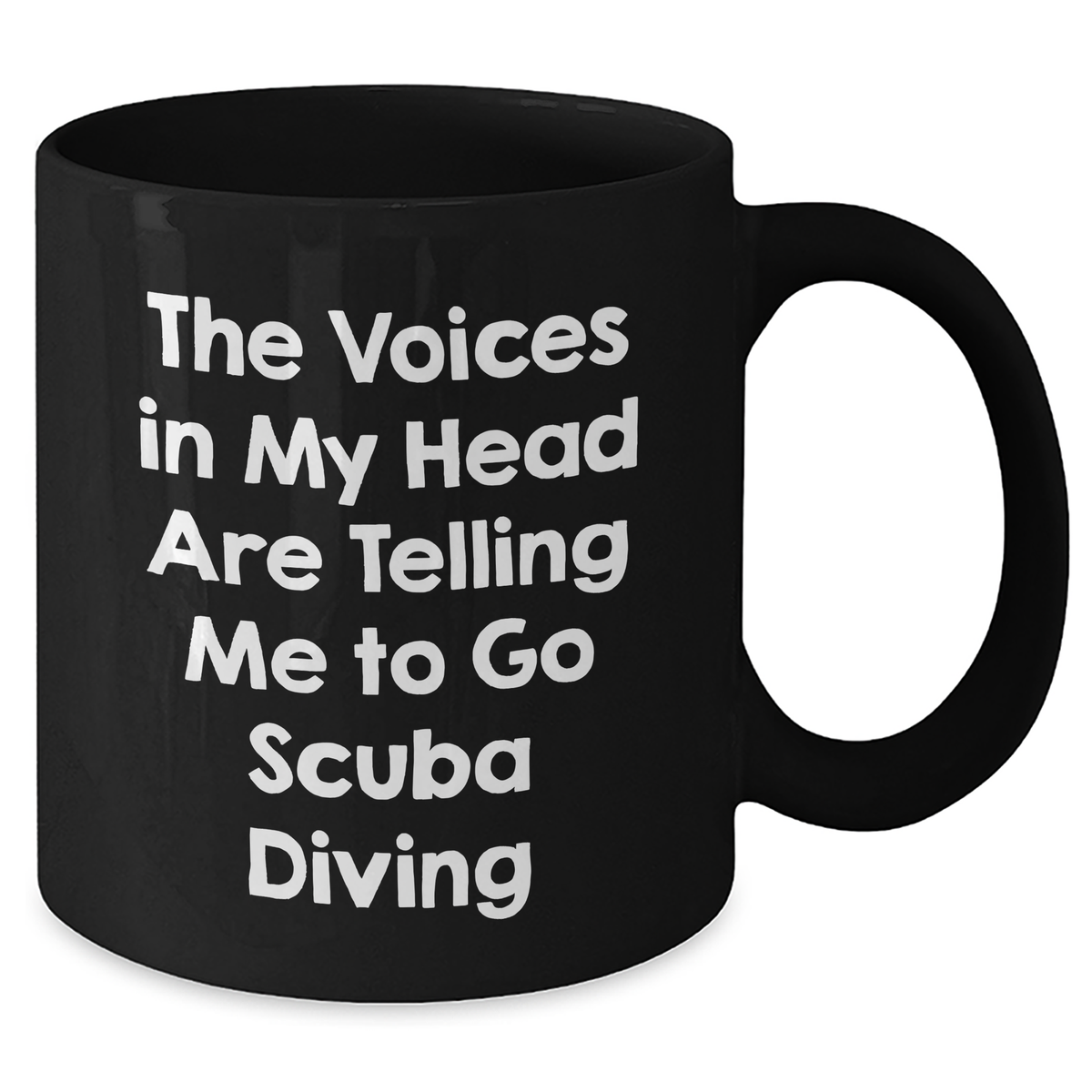 Funny Scuba Diving Mugs Gifts from Men to Scuba Diving Enthusiasts for Father's Day, Quotes About Scuba Diving, Black Coffee Mugs with Humor, Unique Gifts for Scuba Diving Lovers - Additional