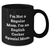 English Cocker Spaniel Mom Black Coffee Mug, Funny Quote Gifts for Dad on Father's Day from Family, 11oz or 15oz Microwavable - Additional