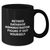 Funny Database Administrator Gifts - 'Retired, Figure It Out Yourself.' Black Coffee Mug for Father's Day from Friends - Additional
