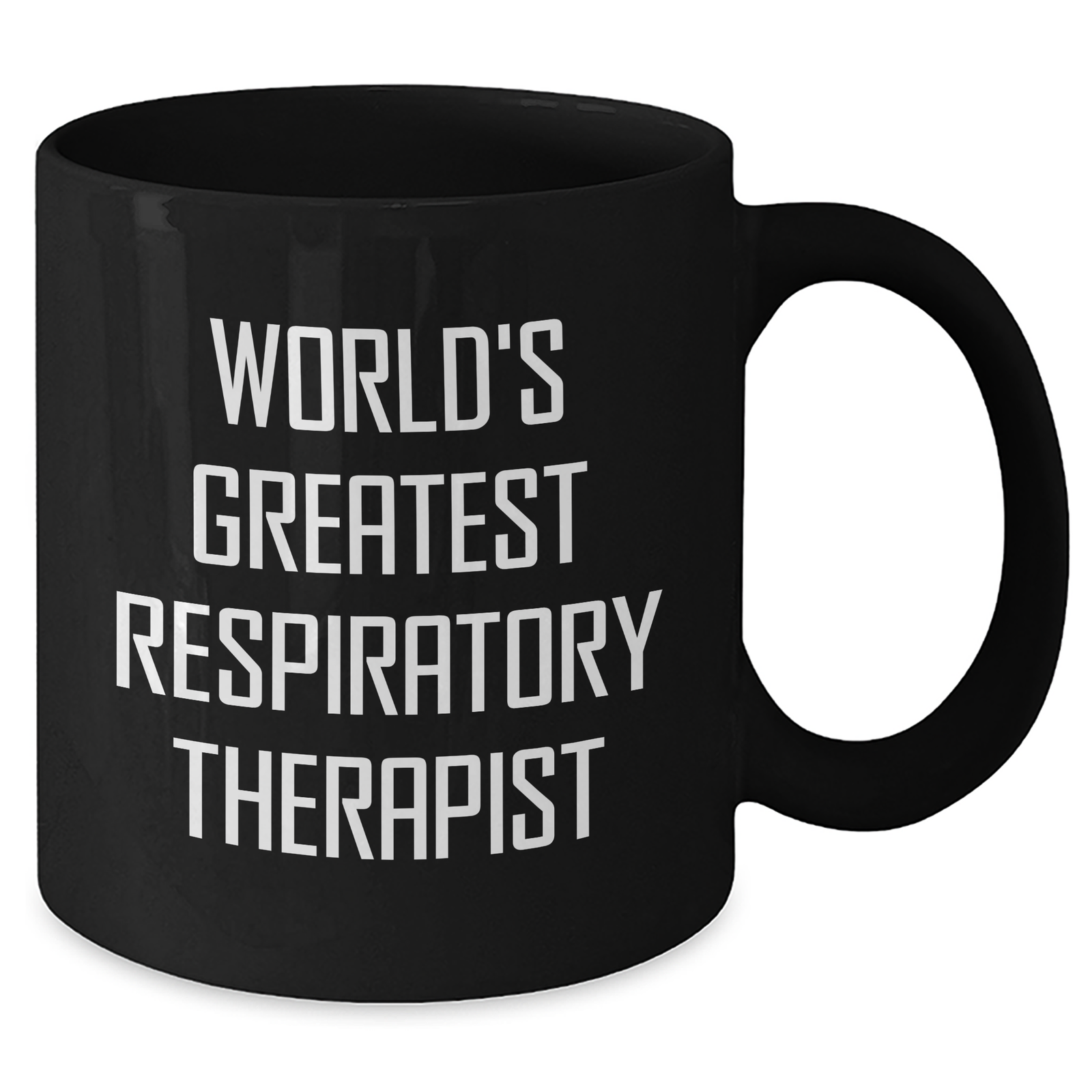 World's Greatest Respiratory Therapist Funny Gift for Mom's Day, Black Coffee Mug, Gifts from Family to Respiratory Therapist, Respiratory Therapist Gifts, Inspirational Quote, Unique Gifts for Her - Additional