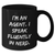 Funny Agent Gifts - I'm An Agent. I Speak Fluently In genius. Black Coffee Mug for Men, Unique Father's Day Unique Gifts from Friends, Coworkers, Family - Additional