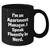 Funny Apartment Manager Black Coffee Mug, Gifts from Men for Apartment Manager, 'I'm An Apartment Manager. I Speak Fluently In genius.' - Unique Father's Day Unique Gifts for Apartment Manager - Additional