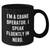 Funny Crane Operator Gifts from Friends, Unique Black Coffee Mugs for Crane Operator, 'I'm A Crane Operator. I Speak Fluently In genius.' Quote, Father's Day Unique Gifts for Men - Additional