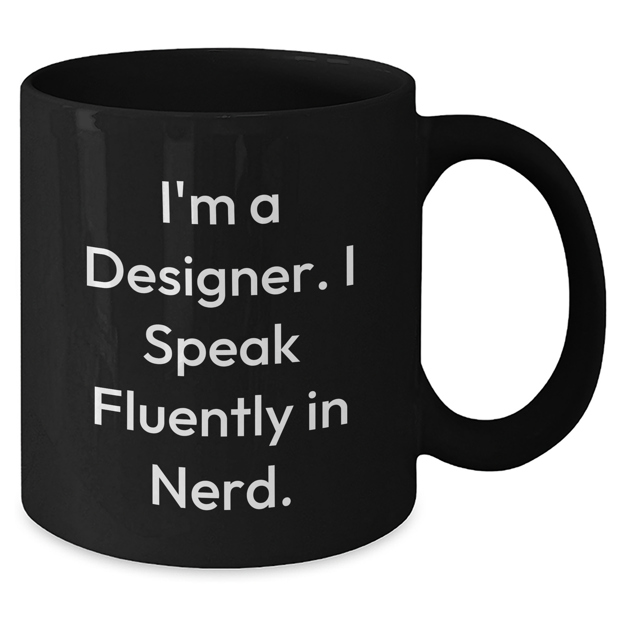 Funny Designer Quotes Gifts from Mom to Dad on Father's Day Unique Black Coffee Mug - Additional