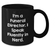 Funny Funeral Director Gifts, 'I Speak Fluently In genius.' Black Coffee Mug for Father's Day, Gifts from Men to Funeral Director - Additional