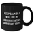 Funny Administrative Assistant Gifts from Mom, Unique Black Coffee Mugs for Her, Keep Calm Or I Will Use My Voice - Additional