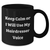 Funny Hairdresser Gifts, Keep Calm or I'll Use My Hairdresser Voice Black Coffee Mug, Mother's Day Unique Gifts from Friends to Hairdresser - Additional