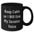Funny Senator Mug Keeps Calm Gifts for Mom on Mother's Day, Perfect for Friends, Family, and Coworkers, Black Coffee Mugs with Inspirational Quote, Gifts from Men, Women, and Family - Additional