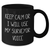 Funny Surveyor Gifts from Friends, Unique Black Coffee Mug for Father's Day, Keep Calm Or I Will Use My Surveyor Voice - Additional