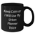 Keep Calm Urban Planner Voice Funny Black Coffee Mug Gifts from Men for Father's Day - Additional