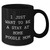 Funny Poodle Dog Mom Gifts for Him from Daughter, I Just Want To Be A Stay At Home Poodle Mom, Black Coffee Mug for Father's Day - Additional
