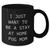 Pug Dog Mom Funny Gifts, I Just Want To Be A Stay At Home Pug Mom, Black Coffee Mug, Father's Day Unique Gifts from Mom to Pug Dog Lover Dad - Additional