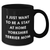 Funny Yorkshire Terrier Mom Gifts for Men from - 'I Just Want To Be A Stay At Home Yorkshire Terrier Mom' Black Coffee Mug for Father's Day - Additional