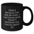 Wife Gifts from Men - Unique Black Coffee Mug for Her, I Smile Because You Are My Wife, Microwave and Dishwasher Safe, 11oz or 15oz - Additional