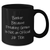Banker Humor Funny Gifts from Men to Banker Mom on Mother's Day - Black Coffee Mug, 'Banker. Because Freaking' genius Is Not An Official Job Title.' - Additional
