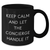 Concierge Gifts: Keep Calm And Let The Concierge Handle It, Funny Black Coffee Mug for Men, Unique Gifts from Friends to Family - Additional