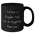 Funny Egyptian Mau Cat Dad Gifts from Friends for Egyptian Mau Cat Lovers on Father's Day, Black Coffee Mug - Additional