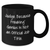 Funny Judge Gifts for Men - Judge Black Coffee Mug, 'Judge. Because Freaking' genius Is Not An Official Job Title.' - Unique Father's Day Unique Gifts from Friends - Additional