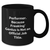 Funny Performer Gifts from Men - 'Performer. Because Freaking' genius Is Not An Official Job Title.' Black Coffee Mug for Women, Friends, Coworkers, Family on Mother's Day - Additional