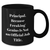 Funny Principal Gifts, 'Principal. Because Freaking' genius Is Not An Official Job Title.' Black Coffee Mug, Gifts from Men to Principal on Father's Day - Additional
