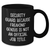 Funny Security Guard Gifts from Men to Security Guard Heroes - Black Coffee Mug, Unique Mother's Day Unique Gift - Additional