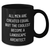 Funny Landscape Architect Gifts from Men for Dad's Unique Black Coffee Mugs all Men Are Created Equal But The Coolest Become A Landscape Architect - Additional