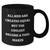 Funny Tool Maker Gifts for Men, Black Coffee Mug with Quote 'All Men Are Created Equal But The Coolest Become A Tool Maker', Father's Day Unique Gifts from Family - Additional
