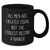 Funny Banker Gifts, Black Coffee Mug for Men's Mother's Day Unique Gifts from Family - 'All Men Are Created Equal But The Coolest Become A Banker' Quote - Additional