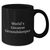 Gifts from Men for World's Greatest groundskeeper, Funny Black Coffee Mug for Mother's Day - Additional