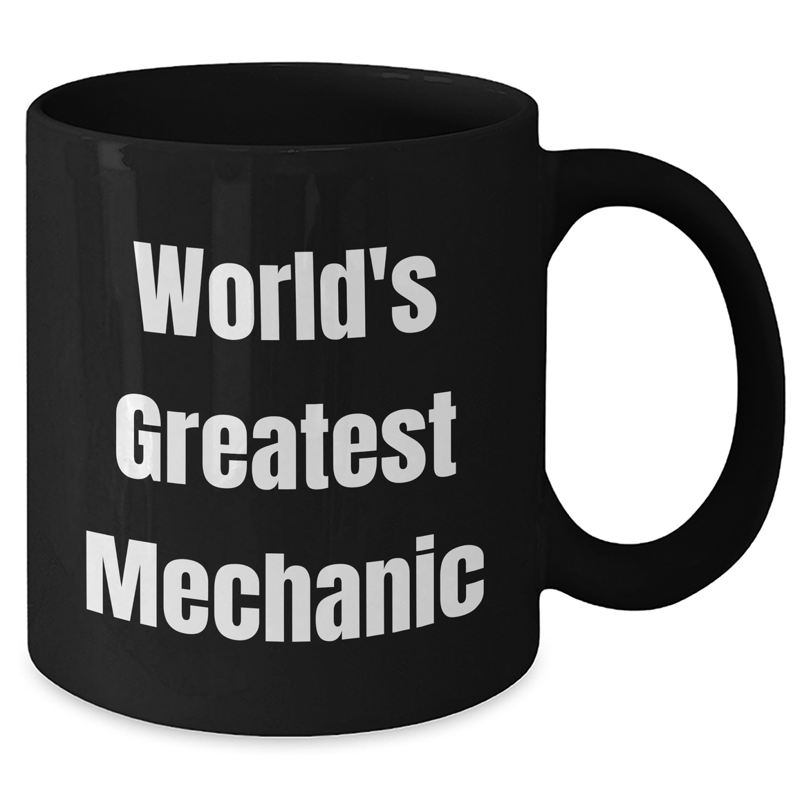 World's Greatest Mechanic Funny Black Coffee Mug, Gifts from Men to Mechanic Friends on Mother's Day - Additional