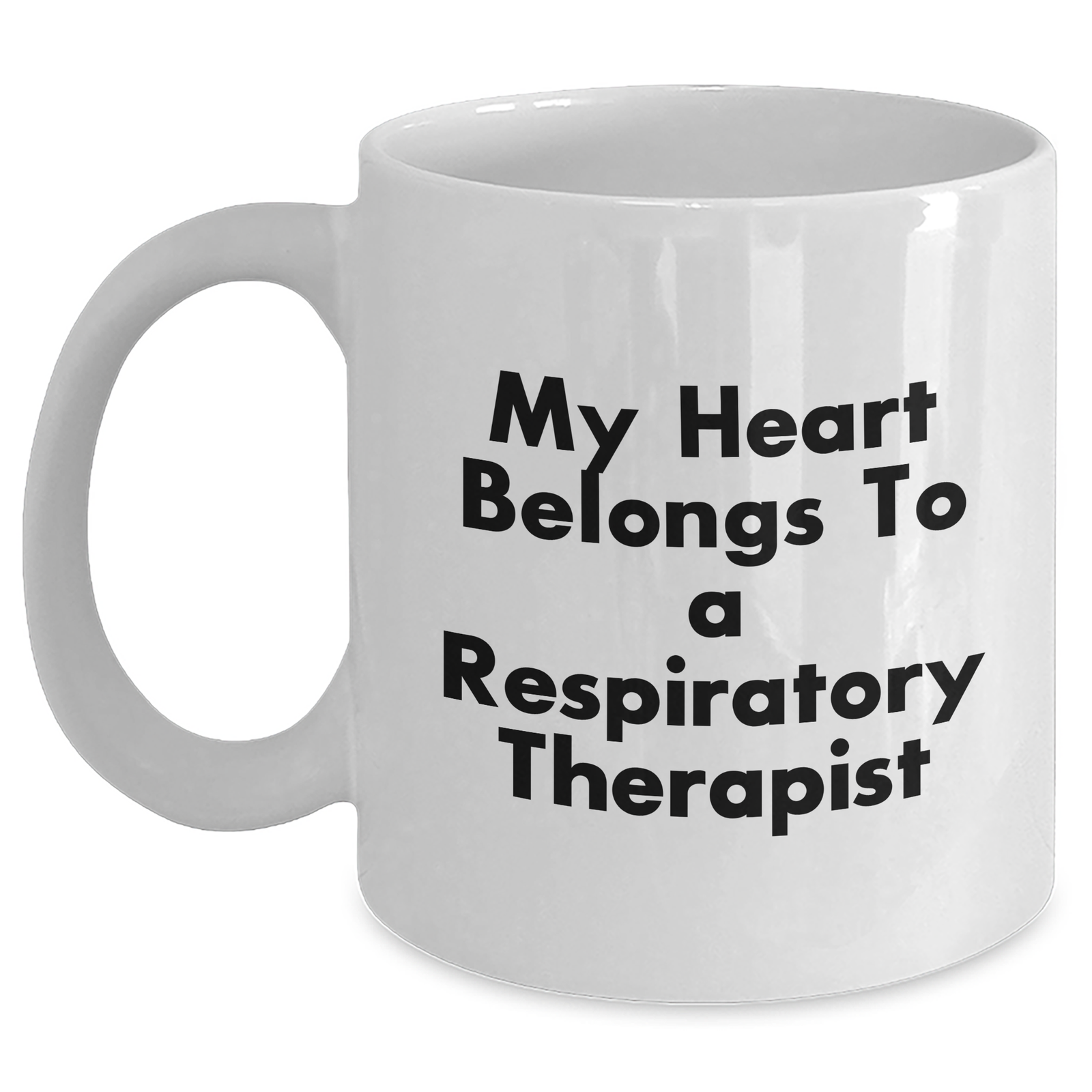 Funny Respiratory Therapist Gifts from Men to Gifts for Respiratory Therapist White Coffee Mug, Inspirational Quote for Father's Day Unique Gifts, 11oz or 15oz Ceramic Mug - Main