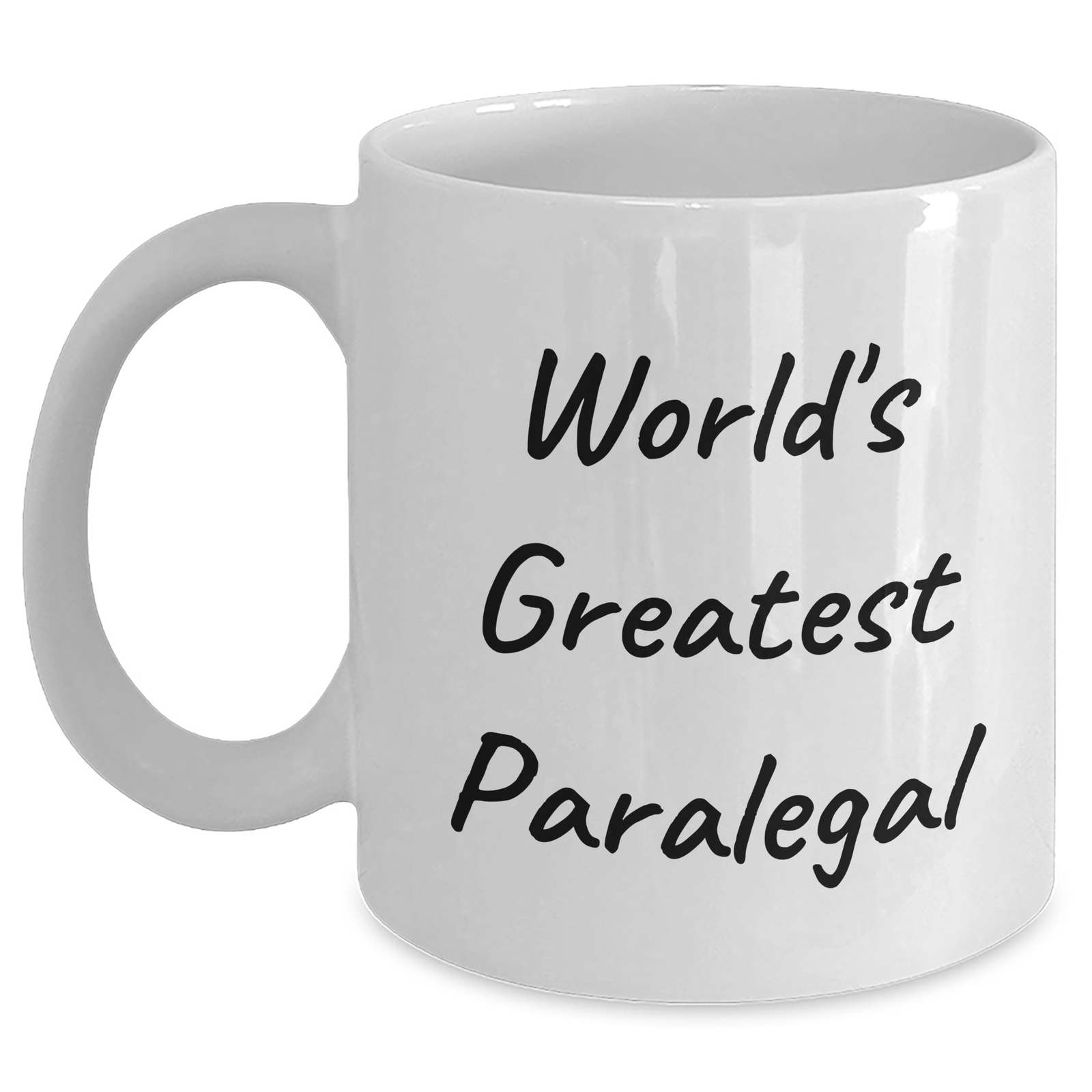 Funny Paralegal Gifts, World's Greatest Paralegal Quotes, White Coffee Mug for Mother's Day Unique Gifts from Women - Main