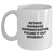Funny Database Administrator Gifts from Friends - White Coffee Mug for Men - Retired Figure It Out Yourself Quote for Father's Day - Main