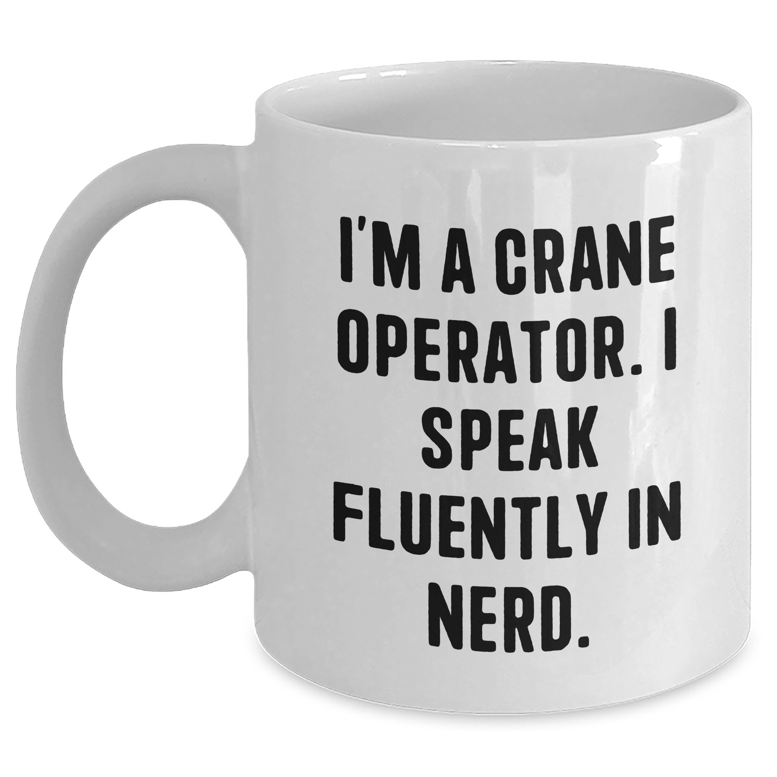 Funny Crane Operator Mugs Gifts from Family for Father's Day - Main