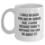 Funny Bonus Dad Gifts from Family - I Smile Because You Are My Bonus Dad, Gifts for Bonus Dad White Coffee Mug - Main