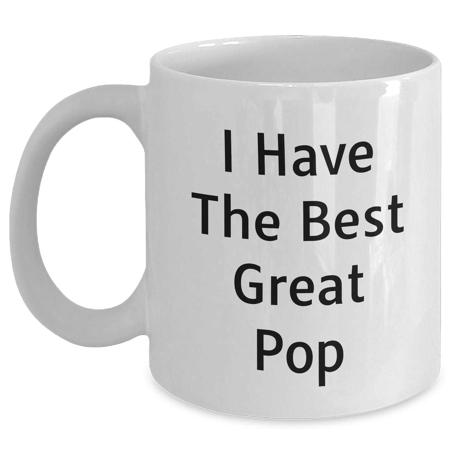Funny Pop Quote White Coffee Mug Gifts from Friends to Pop, Unique Father's Day Pop Culture Mug - Main