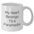 Funny Rescue Worker Gifts - My Heart Belongs To A Rescue Worker White Coffee Mug, Gifts from Men, Gifts for Rescue Workers, Father's Day Unique Gifts - Additional