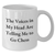 Funny Chess Quotes Gifts for Men, 'The Voices In My Head Are Telling Me To Go Chess' White Coffee Mug, Father's Day Unique Gifts from Men to Family - Additional