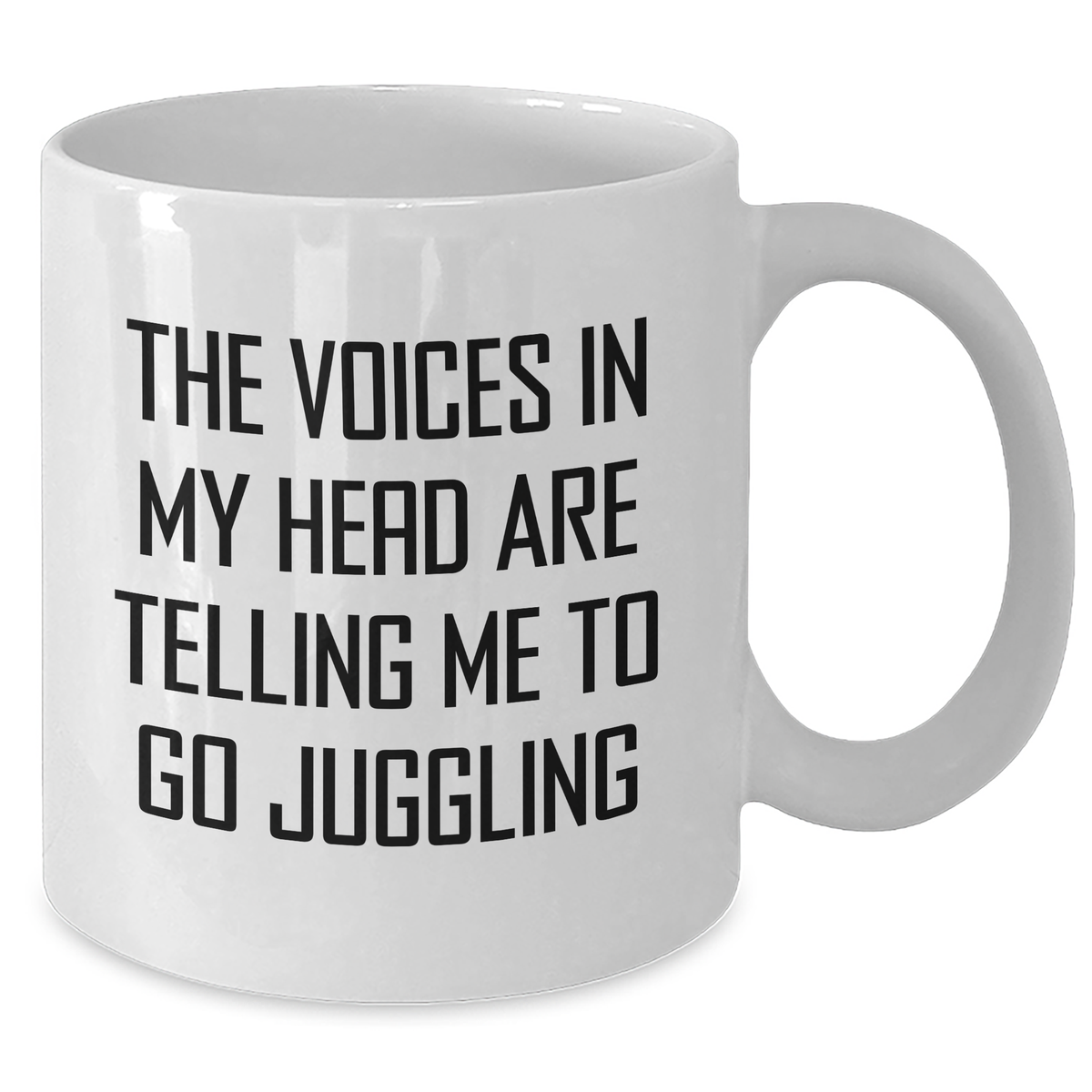Funny Juggling Quote White Coffee Mug Gifts for Men from Friends, Unique Juggling Enthusiast Gift for Father's Day - Additional