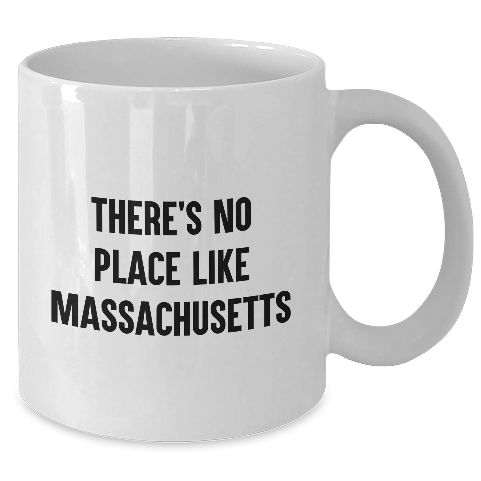 Funny Massachusetts Quotes White Coffee Mug Gifts from Friends to Massachusetts Men, Perfect for Father's Day - Additional