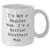Funny British Shorthair Cat Mom Gifts from Men to British Shorthair Cat Lovers on Father's Day - White Coffee Mug, 11oz or 15oz - Additional