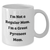 Funny Great Pyrenees Dog Mom Gifts for Men - White Coffee Mug, 'I'm Not A Regular Mom. I'm A Great Pyrenees Mom.' - Gifts from Family, Father's Day Unique Gifts - Additional